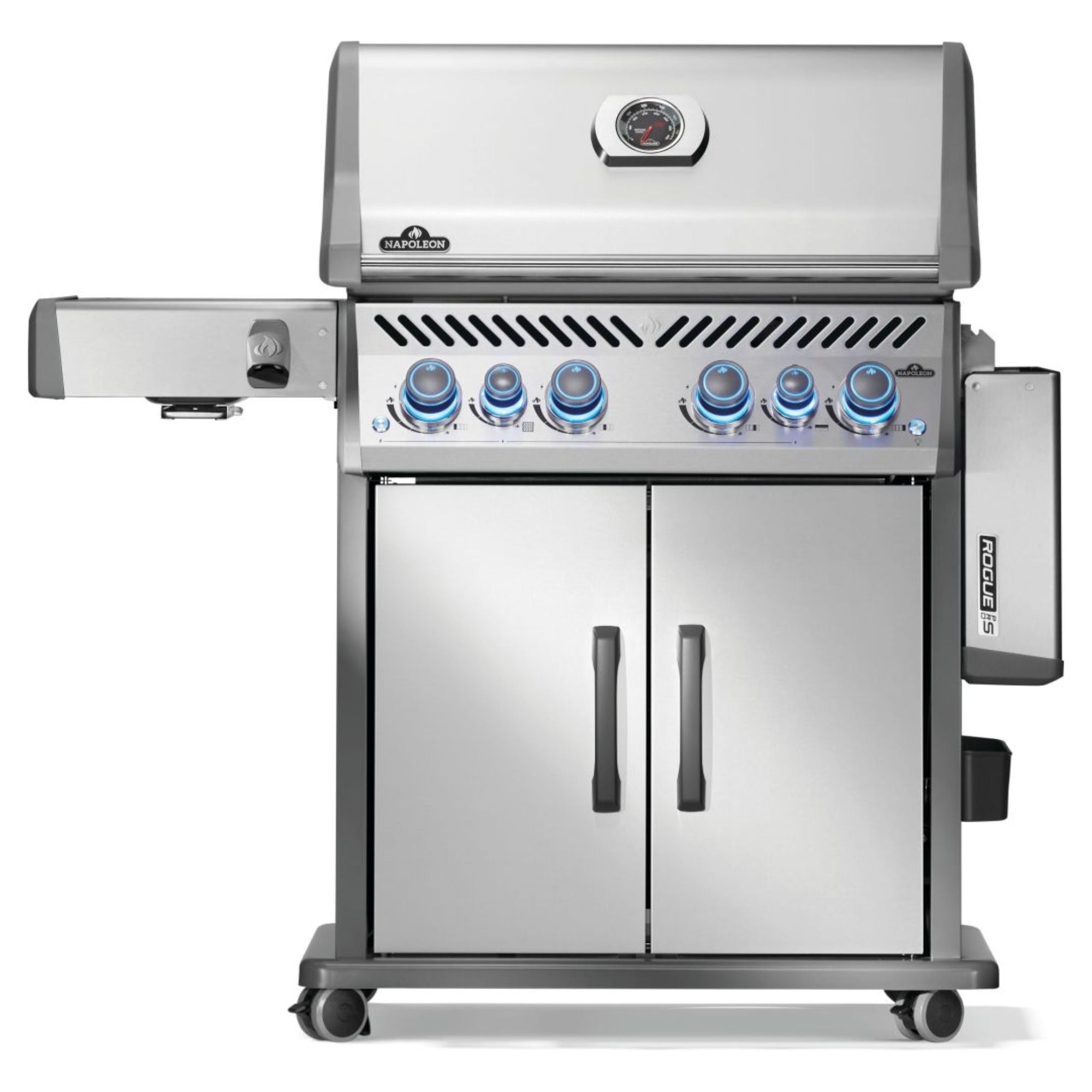 Napoleon Rogue PRO-S 525 RSIB Freestanding Gas Grill w/ Infrared Side and Rear Burner | Novaselectes