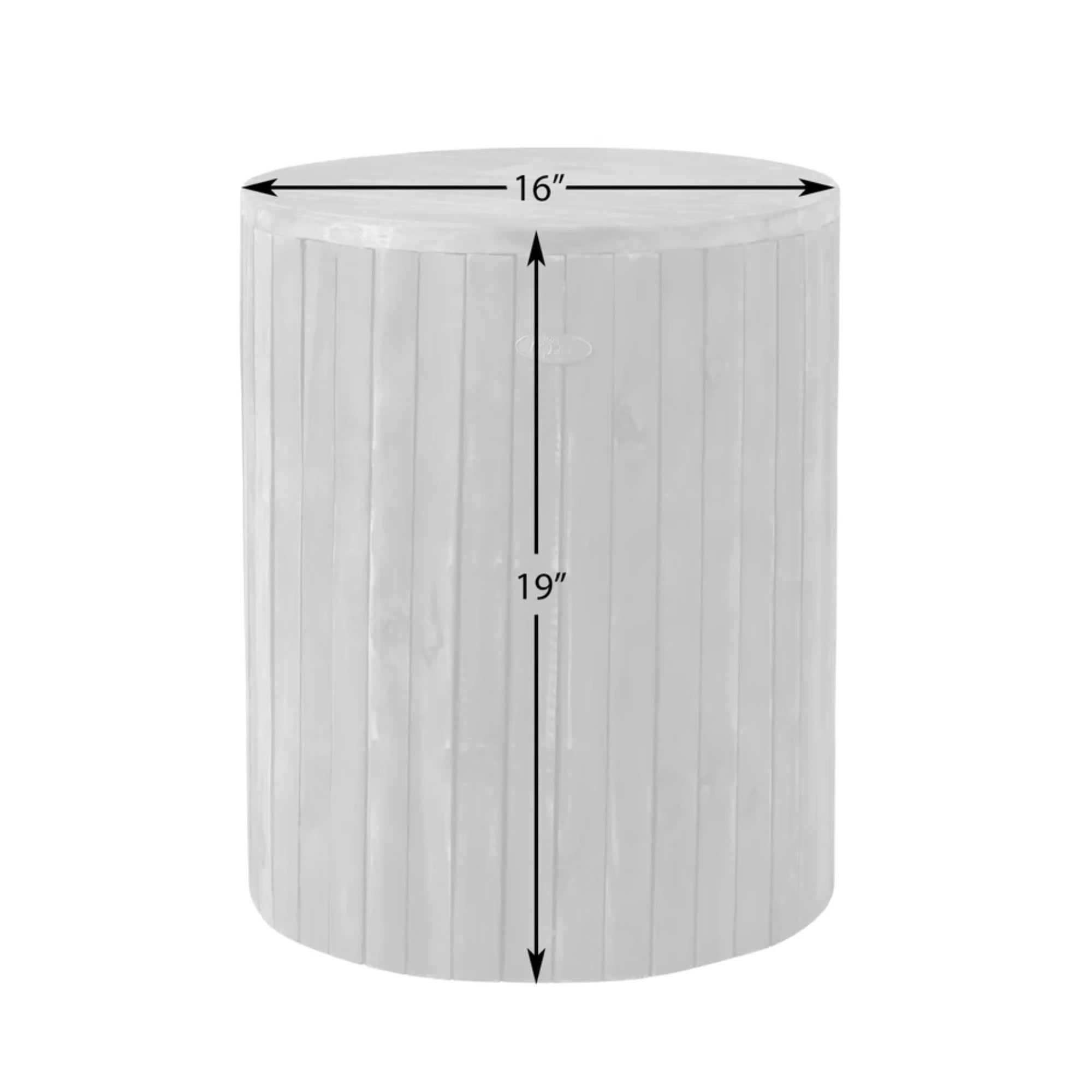 Well Traveled Living Michael Round Garden Stool | Novaselectes
