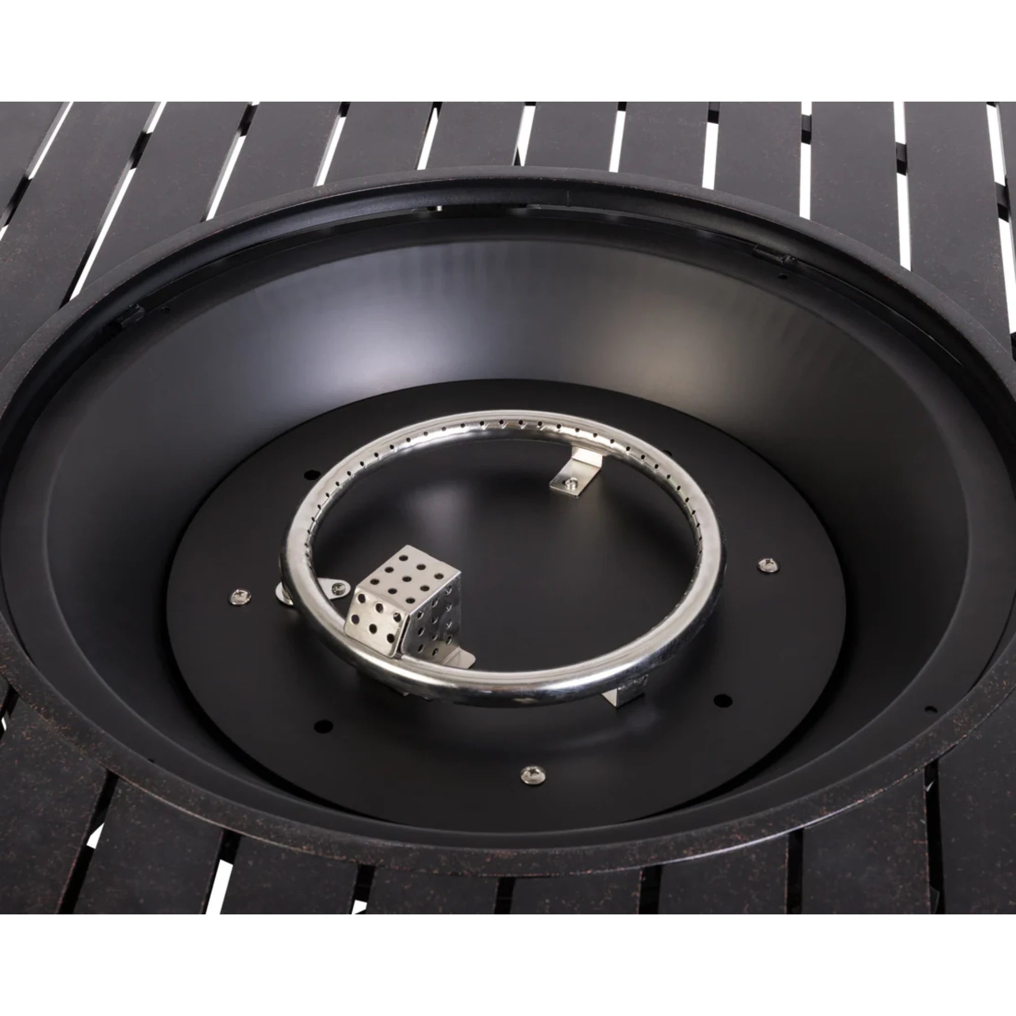Well Traveled Living Grand Cooper Aluminum Round Propane Fire Pit | Novaselectes