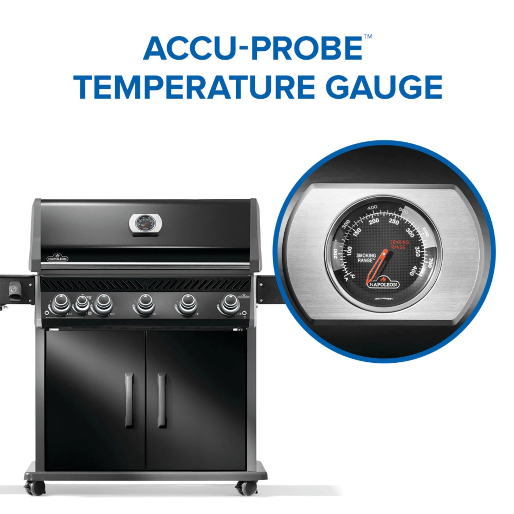 Napoleon Rogue PRO 625 SIB Black Freestanding Gas Grill w/ Infrared Side Burner | Novaselectes