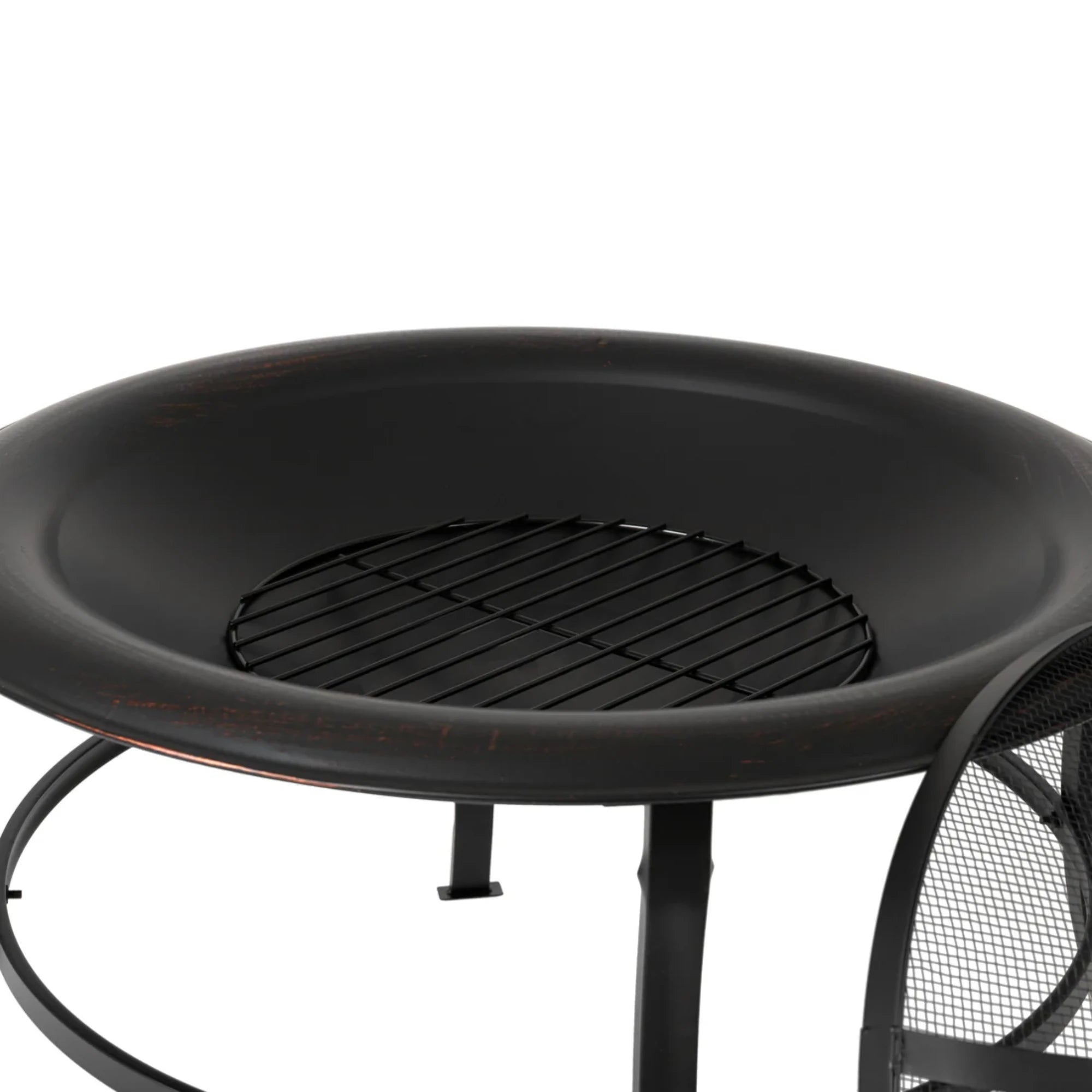 Well Traveled Living Tokia Round Fire Pit | Novaselectes