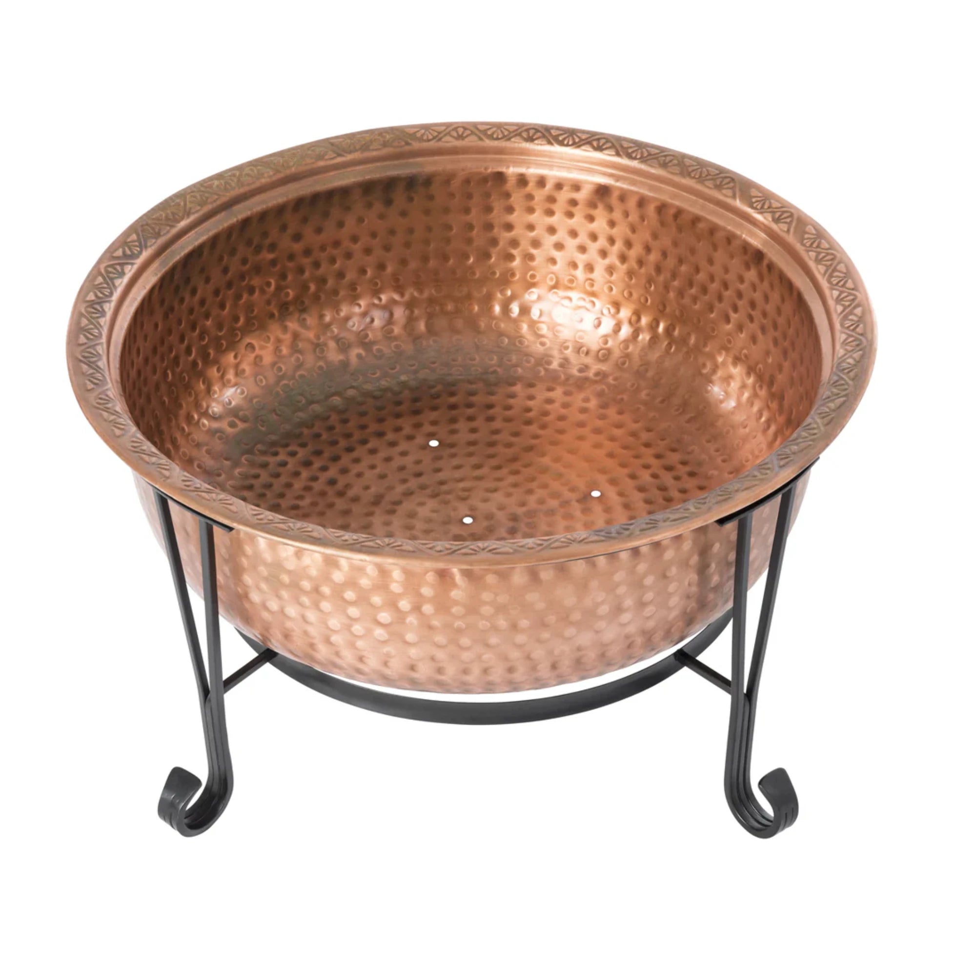 Well Traveled Living Palermo Copper Fire Pit | Novaselectes