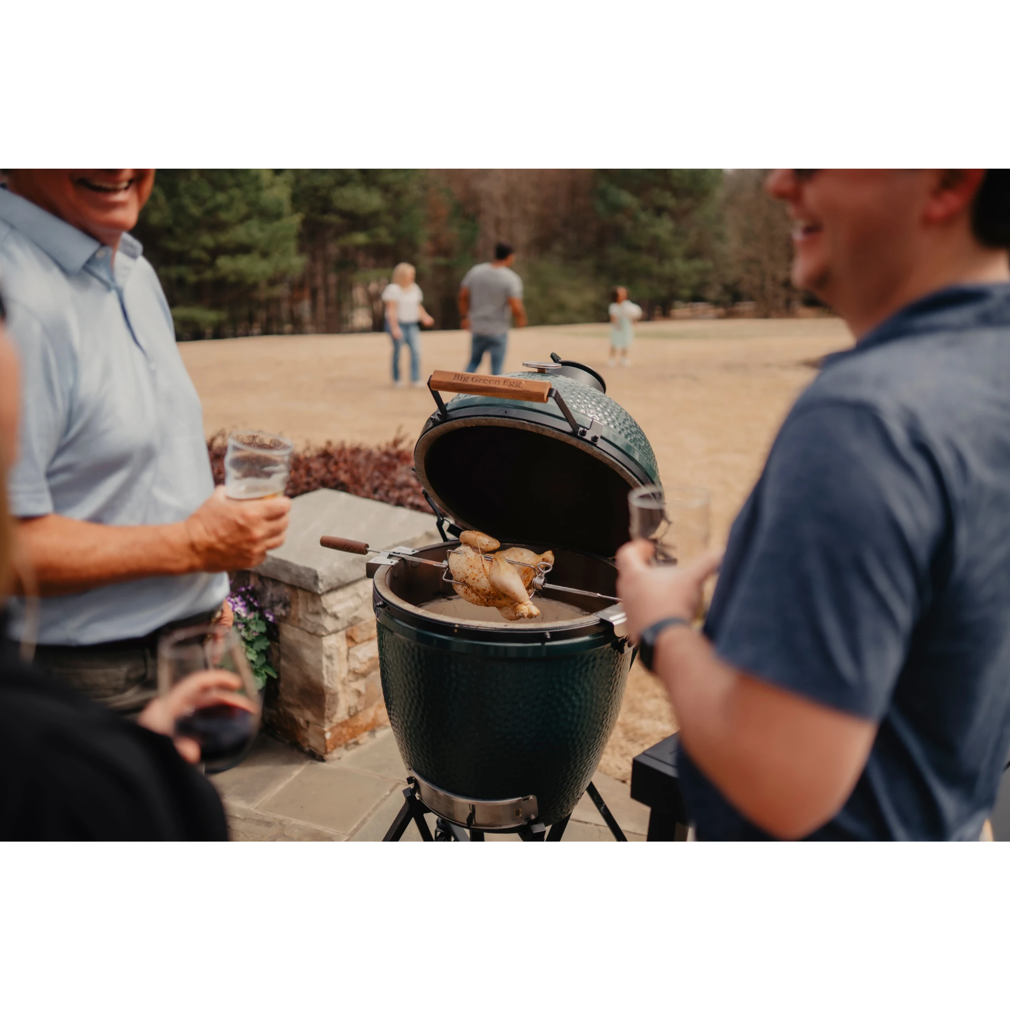 Big Green Egg Large Egg Rotisserie | Novaselectes