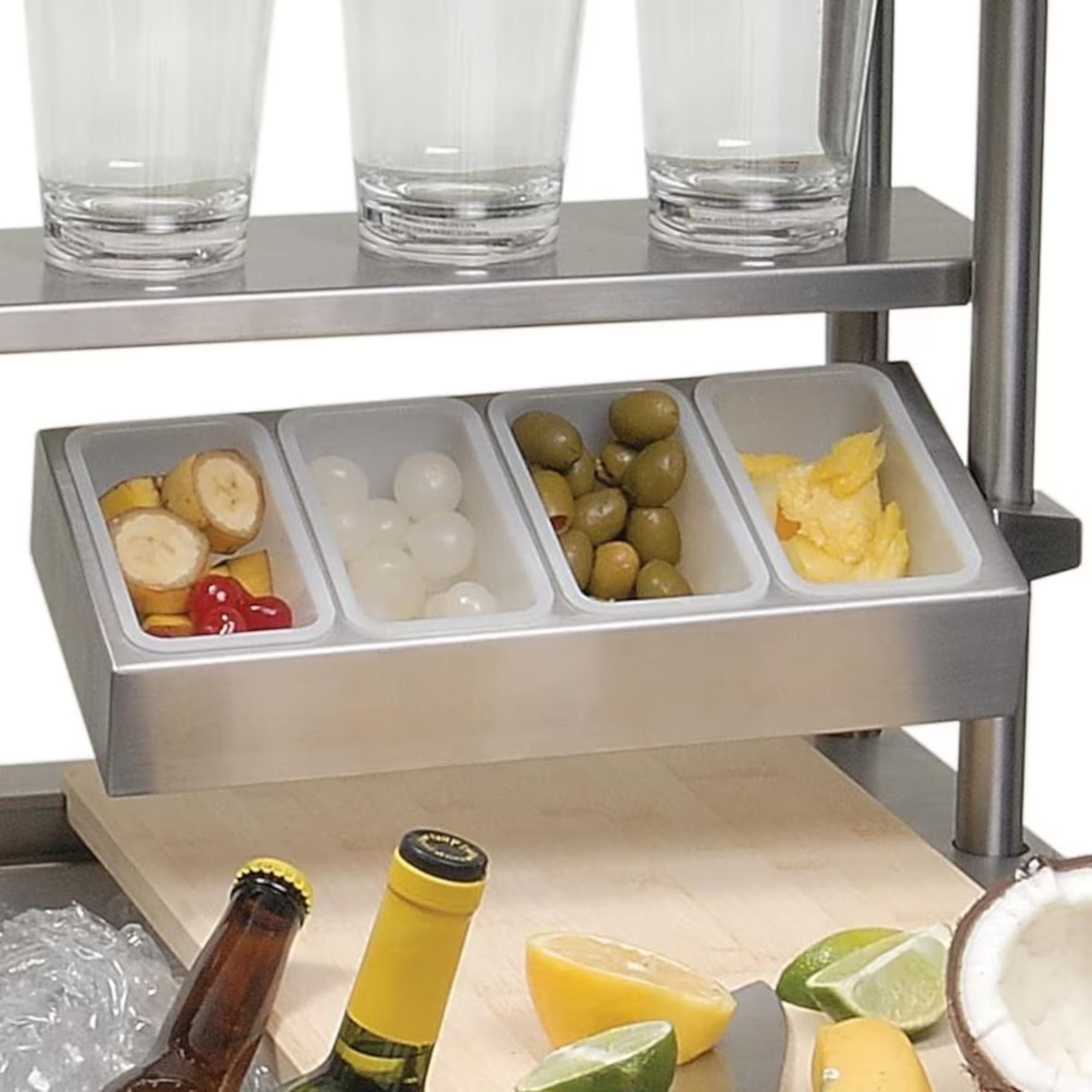 Alfresco Condiment Tray For 30-Inch Main Sink System | Novaselectes