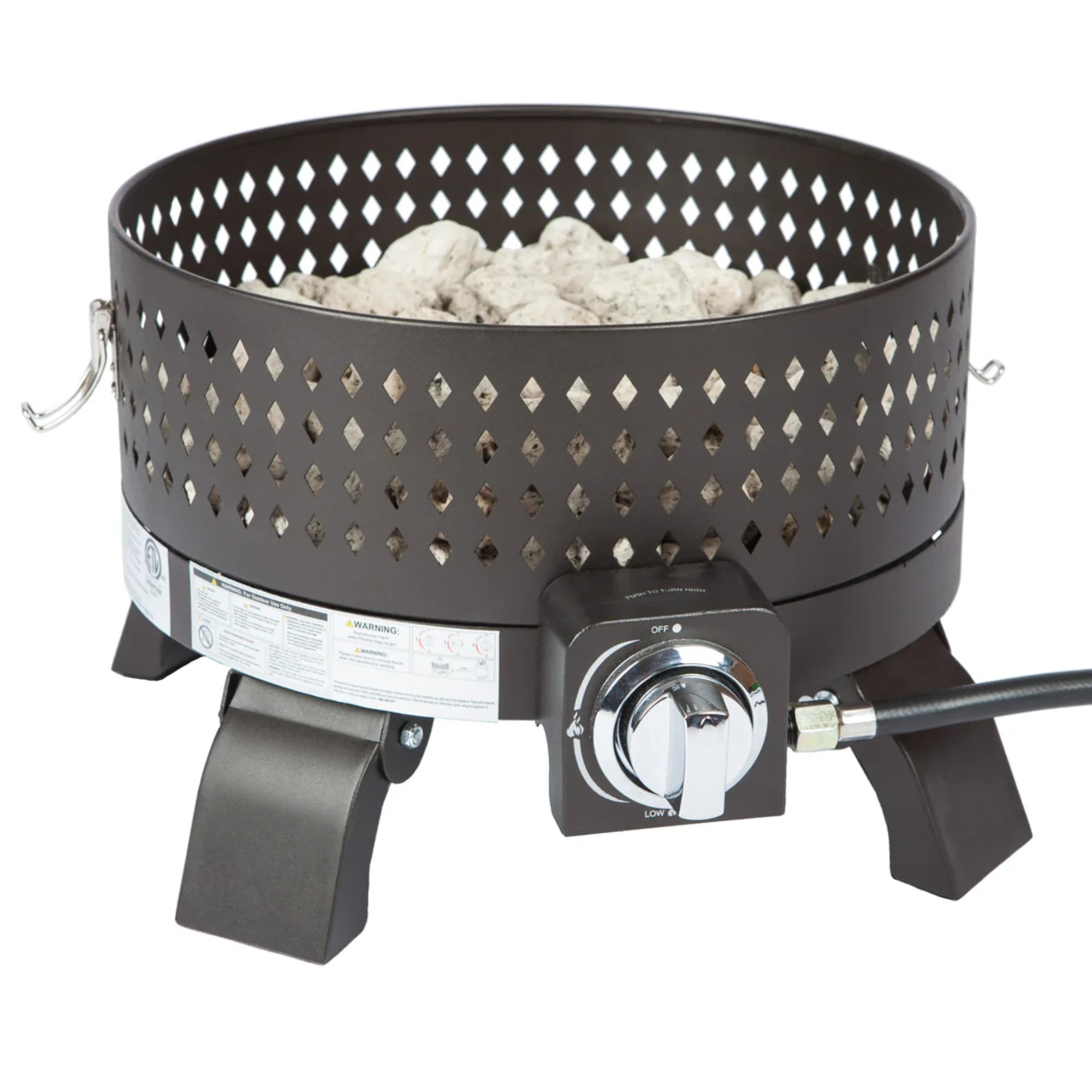 Well Traveled Living Sporty Campfire Portable Gas Fire Pit | Novaselectes