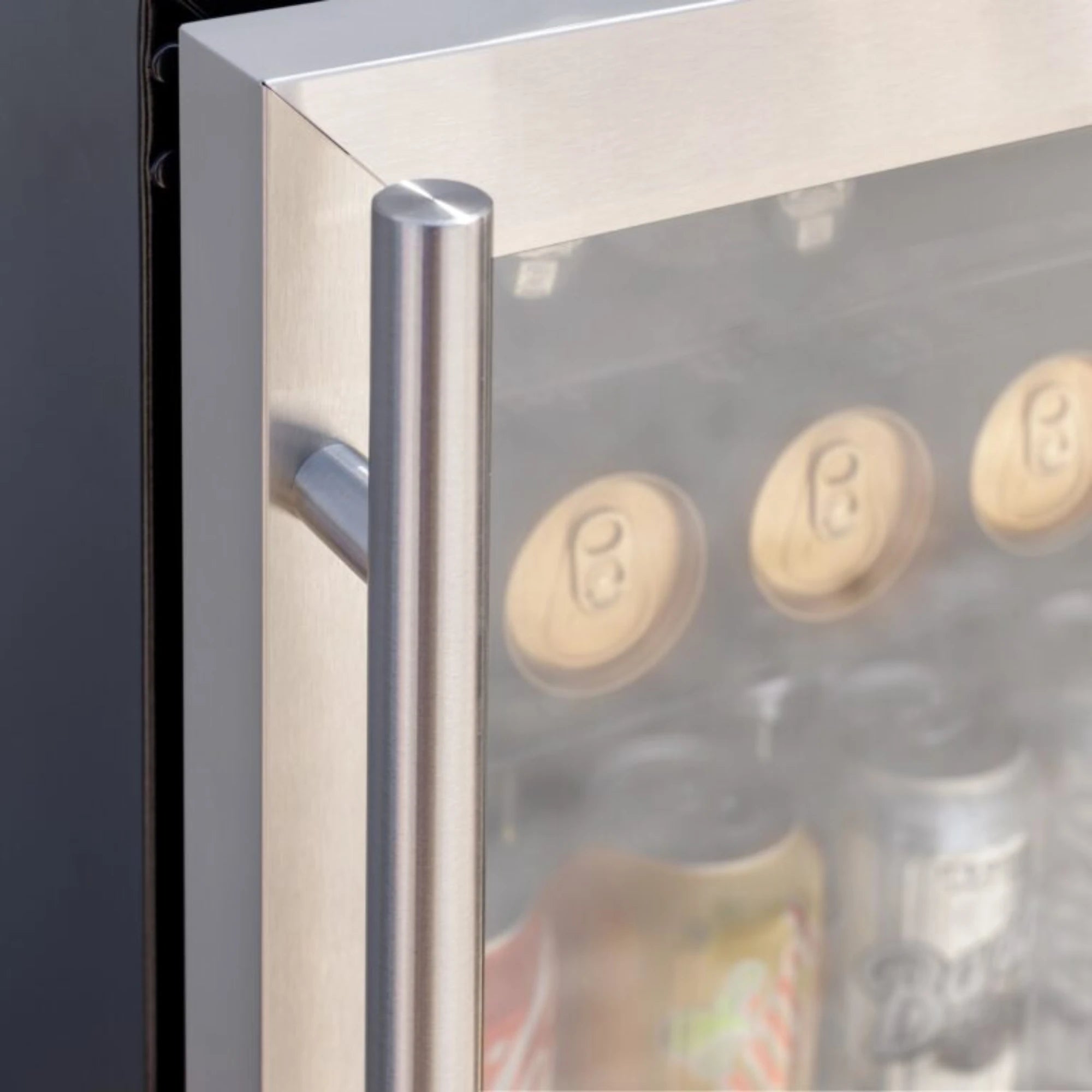 Summerset 24-Inch 5 Cu. Outdoor Compact Refrigerator w/ Glass Door | Novaselectes