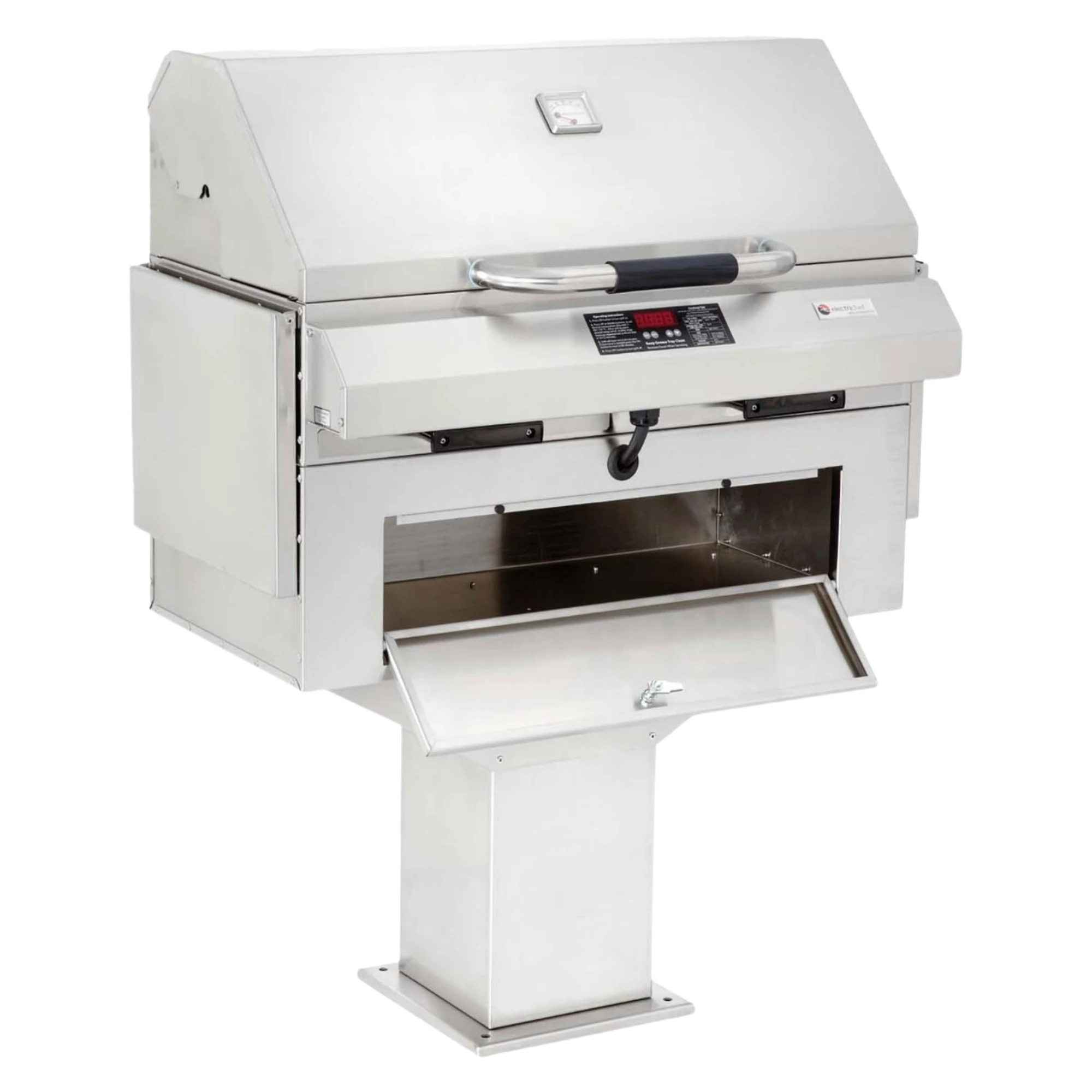 ElectriChef Ruby 32-Inch Pedestal Base Electric Grill | Novaselectes