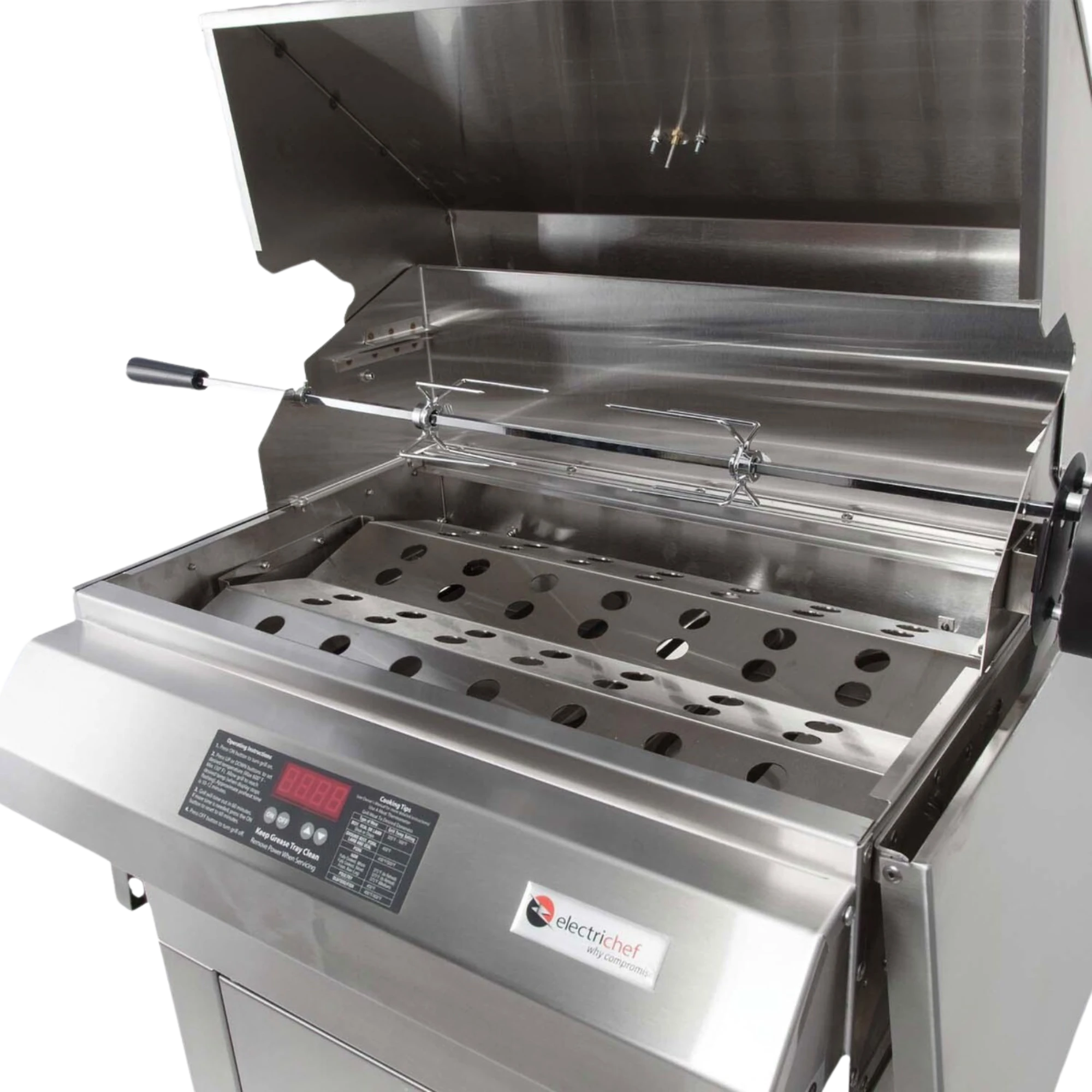 ElectriChef Ruby 32-Inch Pedestal Base Electric Grill | Novaselectes