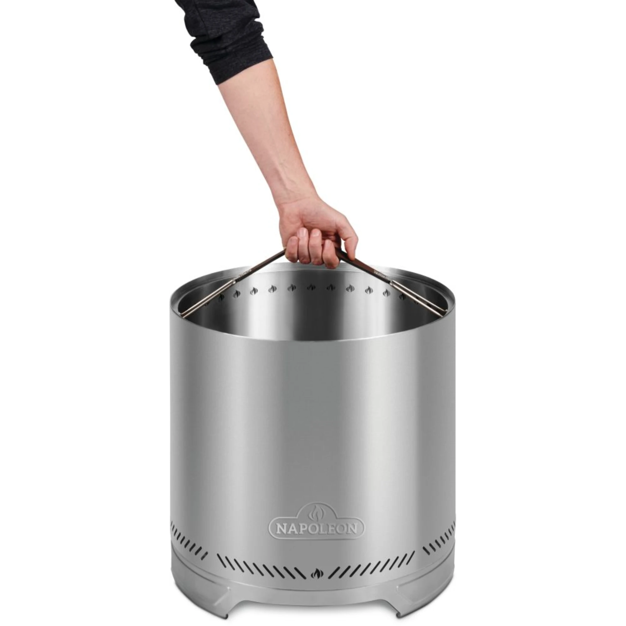 Napoleon Timberwolf 18-Inch Stainless Steel Smokeless Fire Pit | Novaselectes