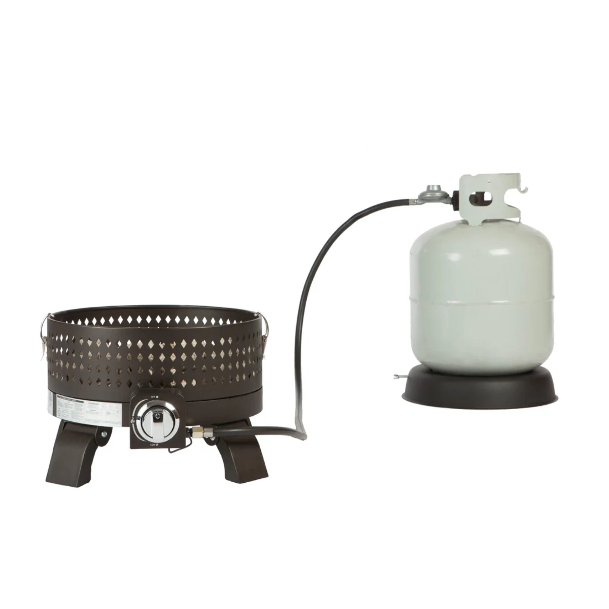 Well Traveled Living Sporty Campfire Portable Gas Fire Pit | Novaselectes