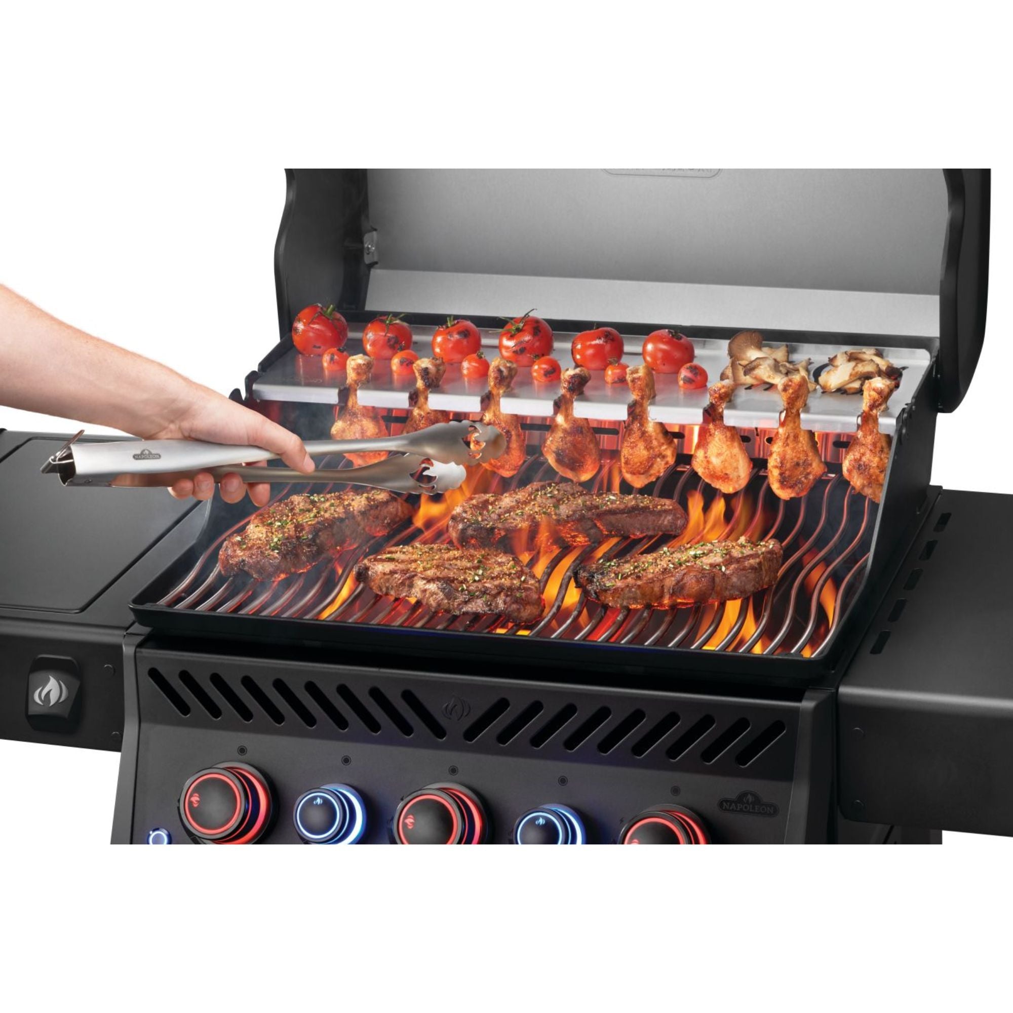 Napoleon Phantom Rogue PRO-S 425 RSIB Freestanding Gas Grill w/ Infrared Side and Rear Burner | Novaselectes