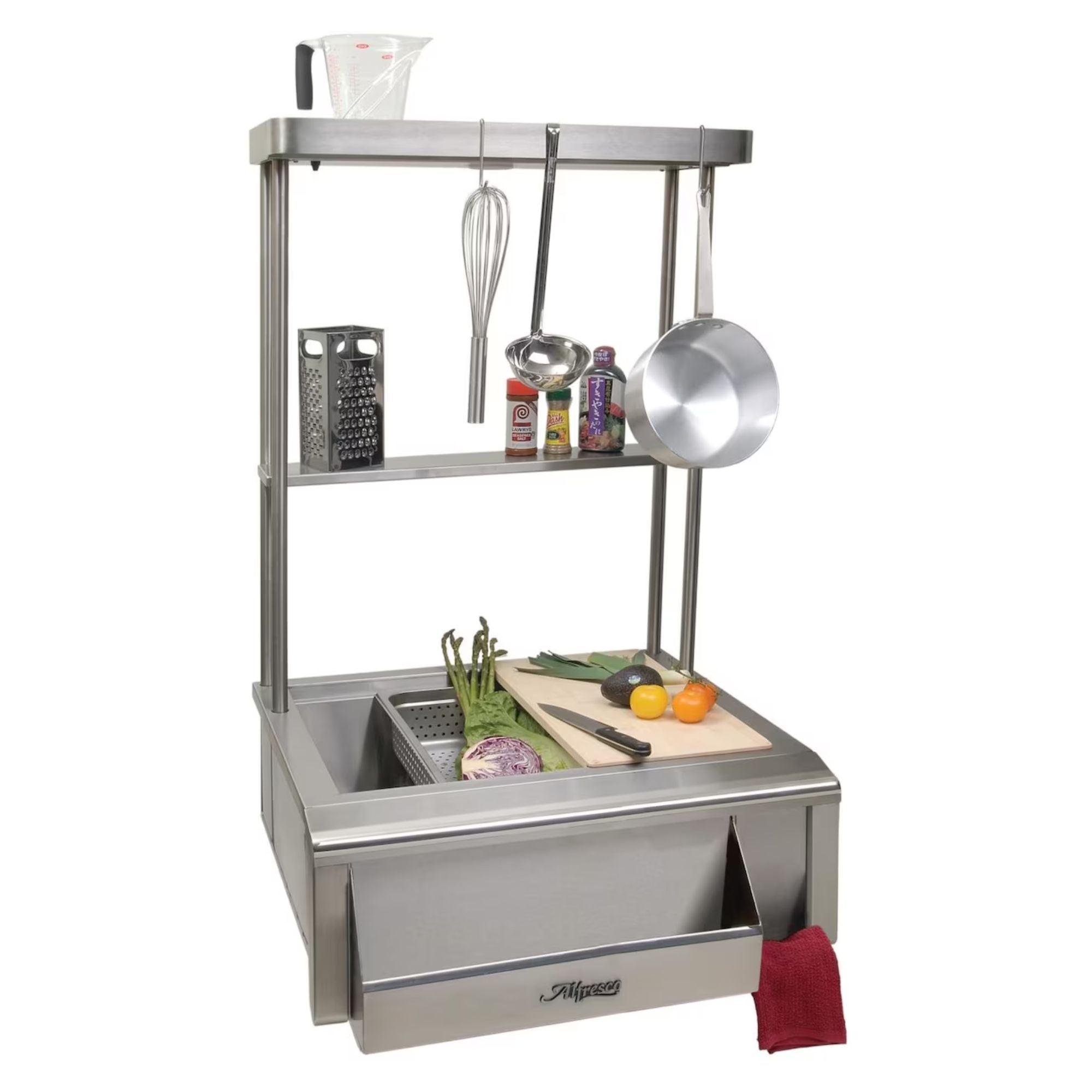 Alfresco Middle Shelf For For 30-Inch Main Sink System | Novaselectes
