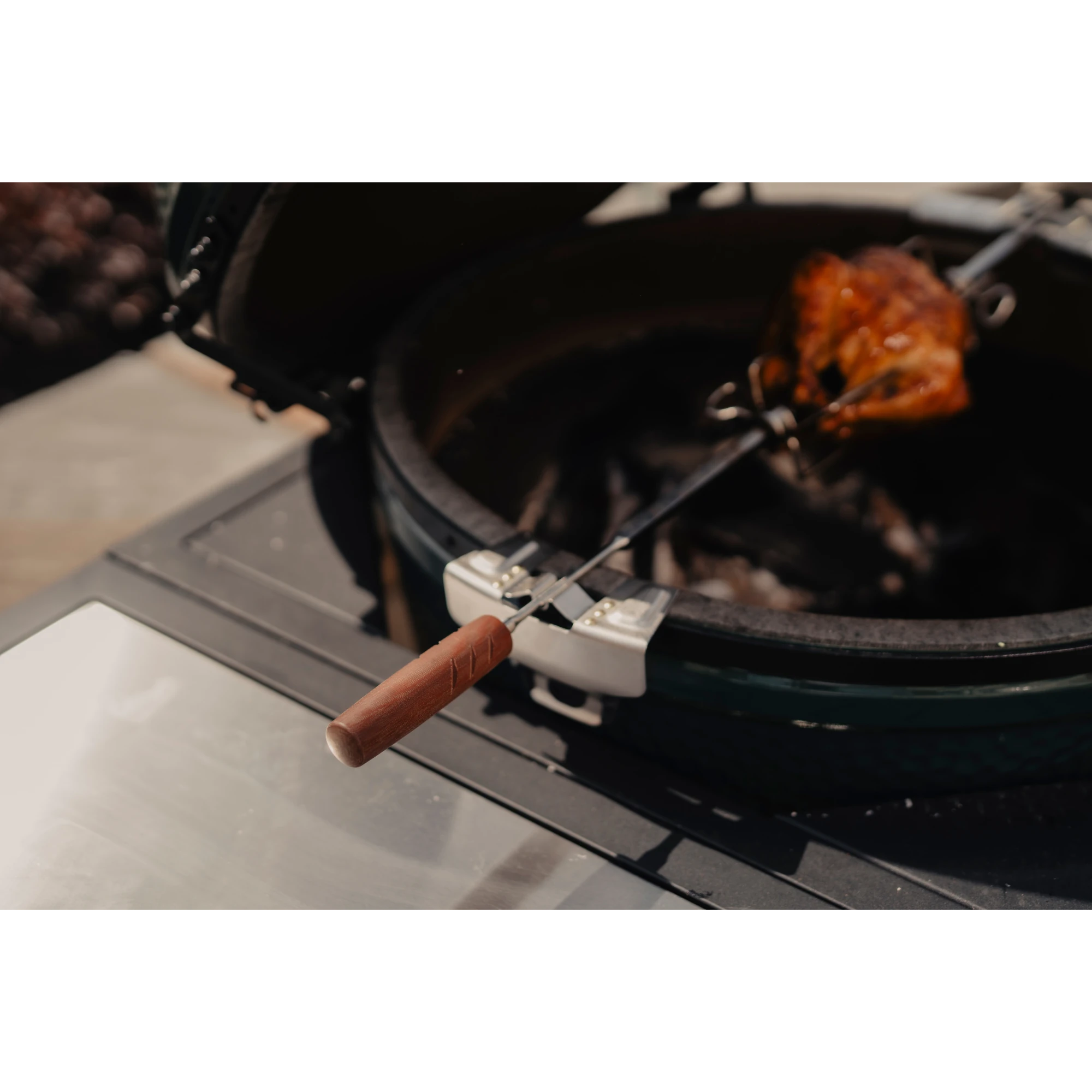 Big Green Egg Large Egg Rotisserie | Novaselectes