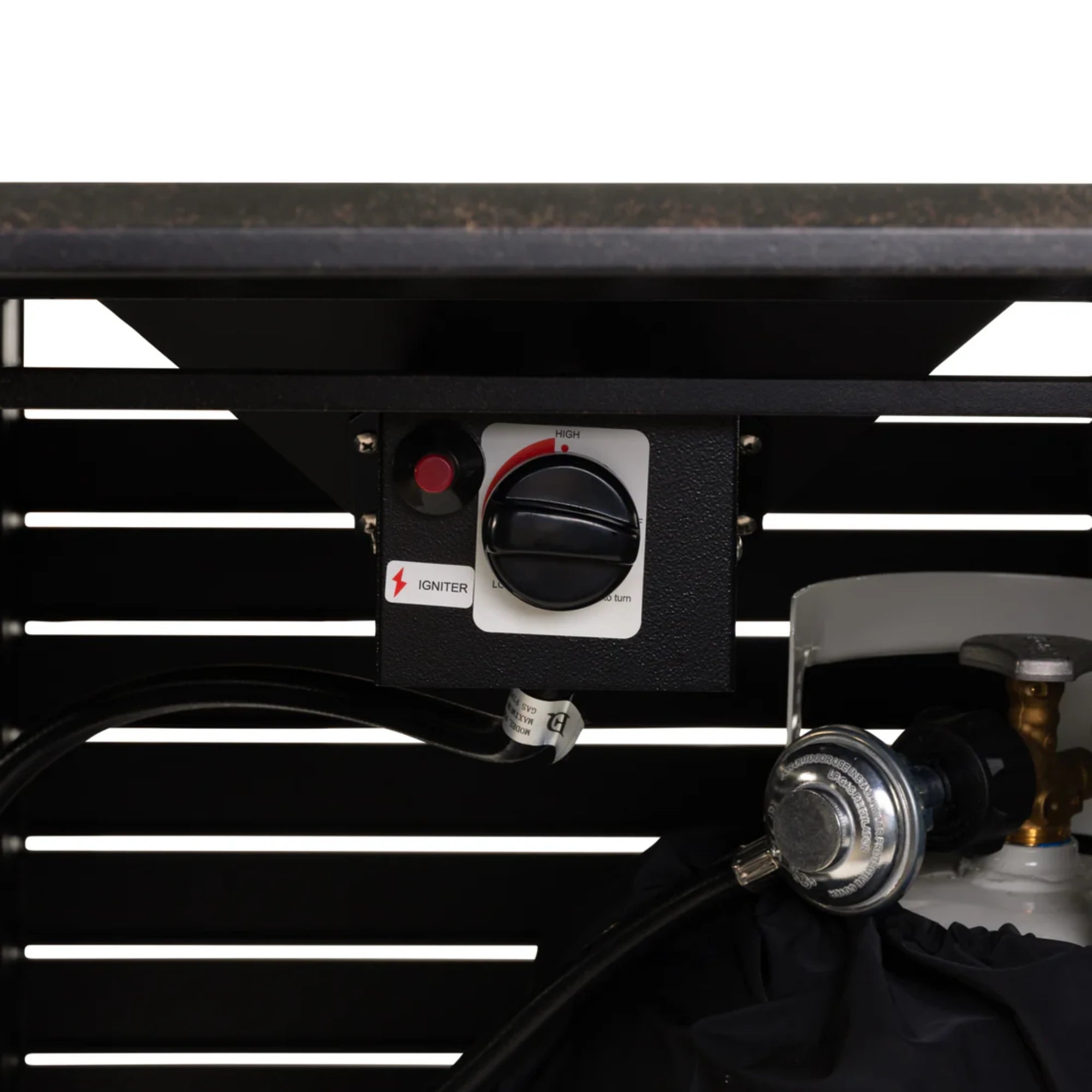 Well Traveled Living Longmont Aluminum Rectangular Propane Fire Pit | Novaselectes