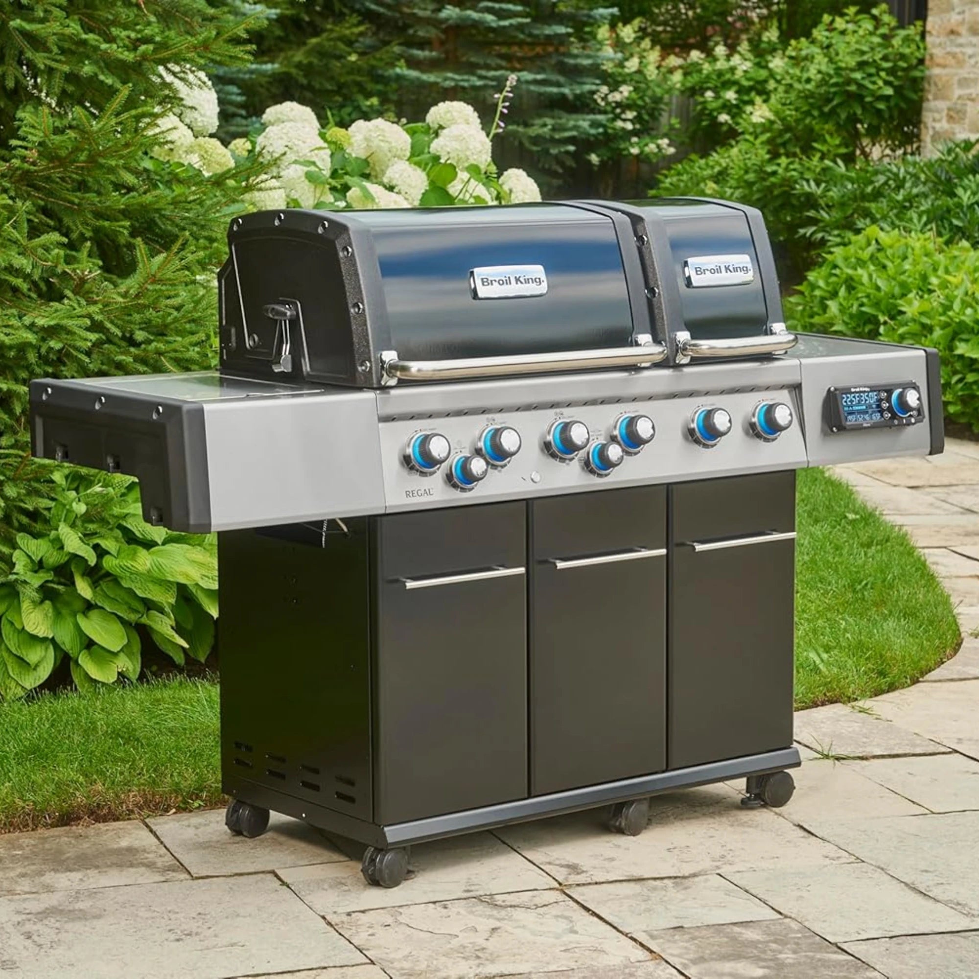 Broil King Regal 6-Burners QS 690 Pro IR Gas Grill w/ Rotisserie Kit  | Novaselectes