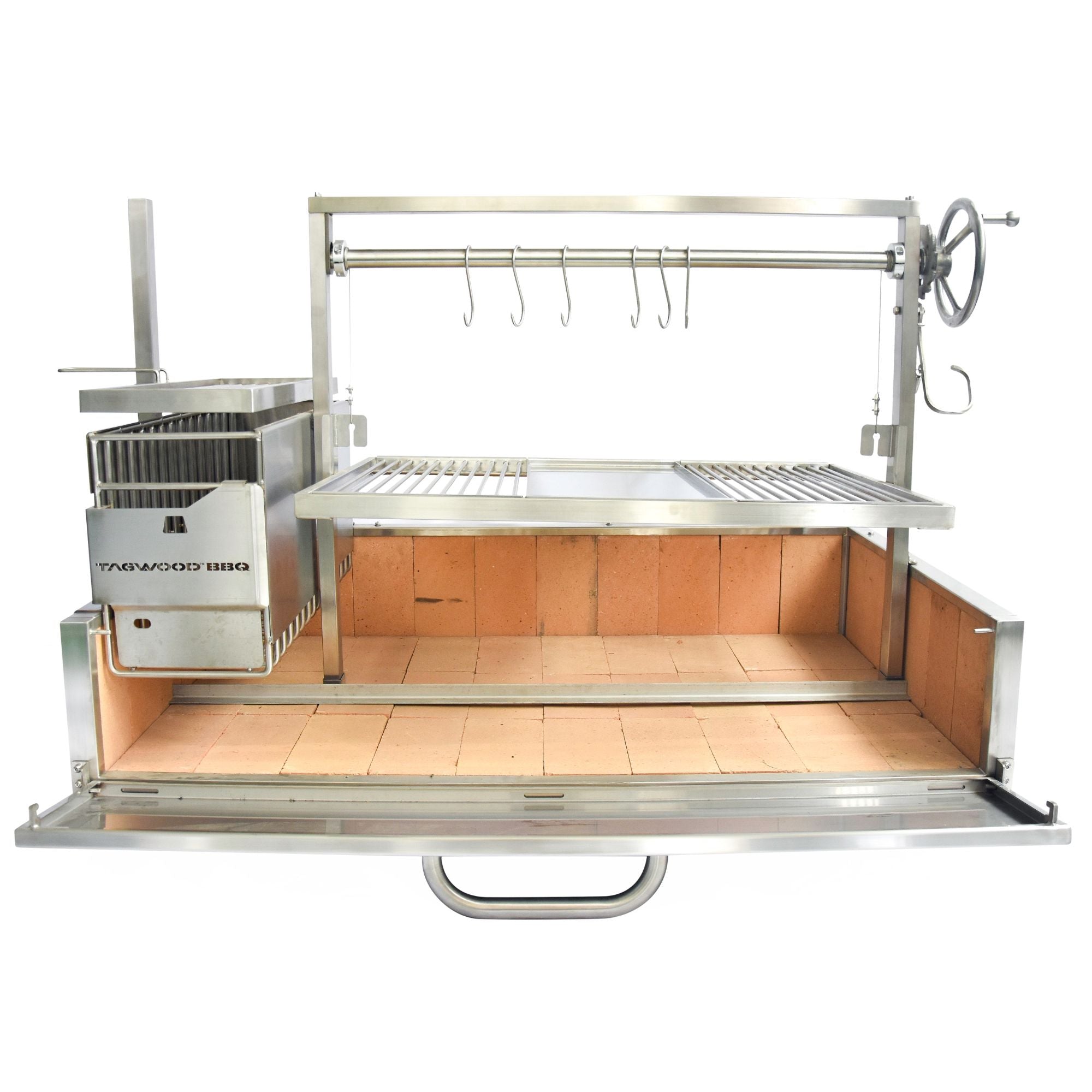 Tagwood BBQ25SS Built-In Argentine Built-in Charcoal Grill | Novaselectes