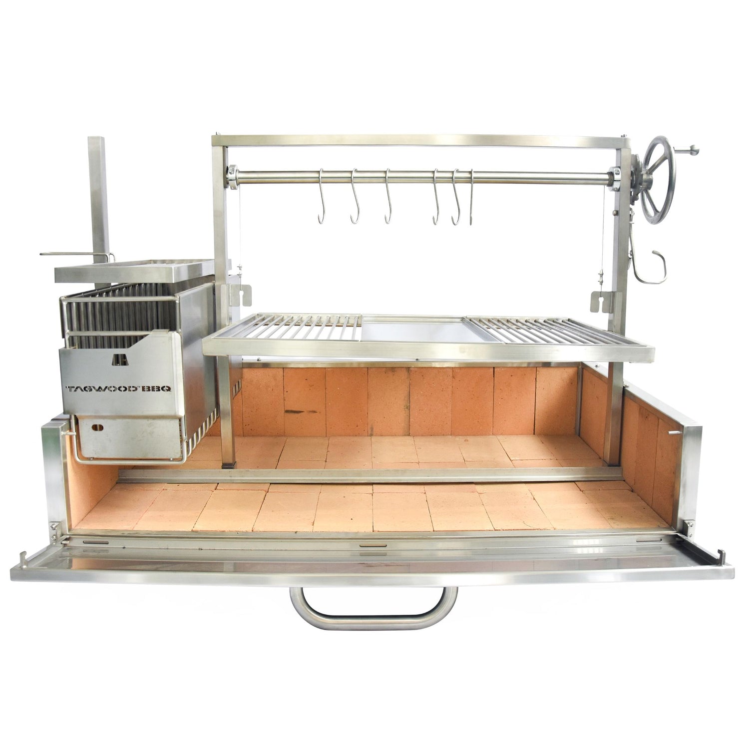 Tagwood BBQ25SS Built-In Argentine Built-in Charcoal Grill | Novaselectes