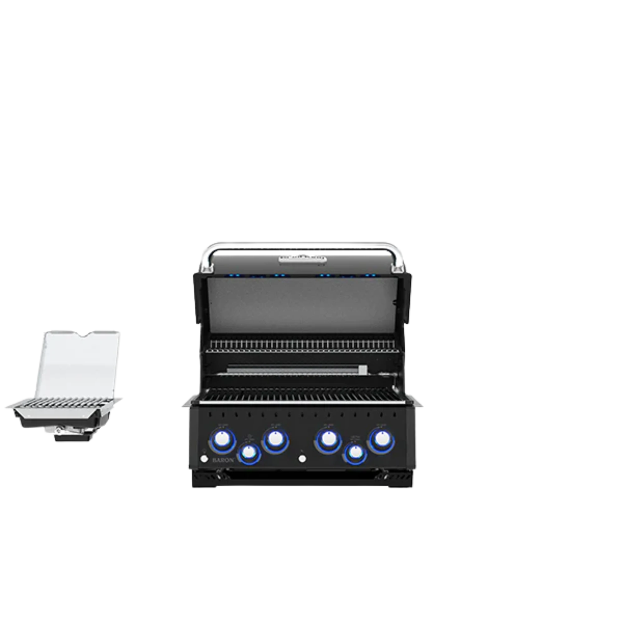 Broil King 28-Inch Baron 490 IR Built-In w/ Rotisserie kit | Novaselectes
