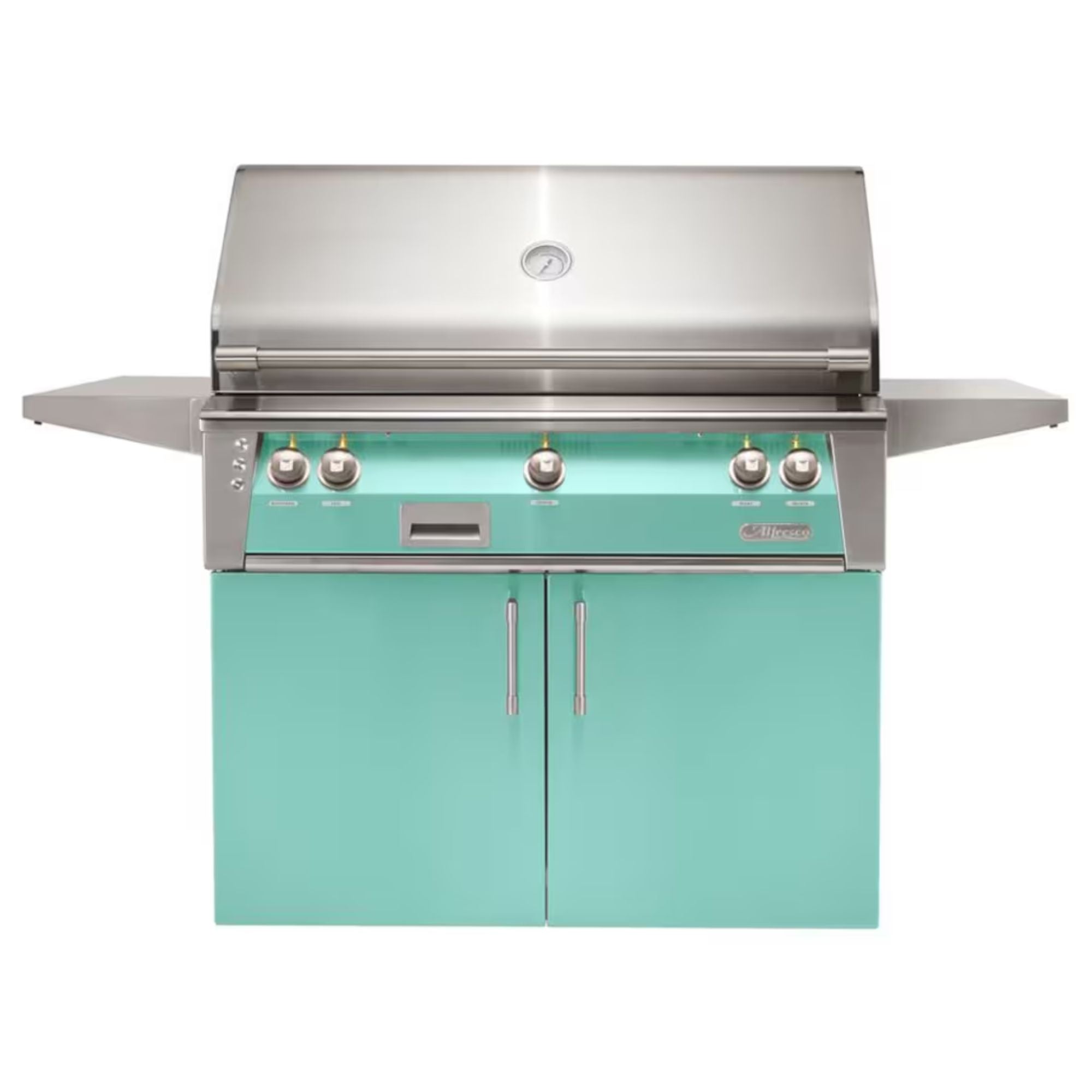 Alfresco 42-Inch Stainless Steel Freestanding Gas Grill w/ Sear Zone & Rotisserie
