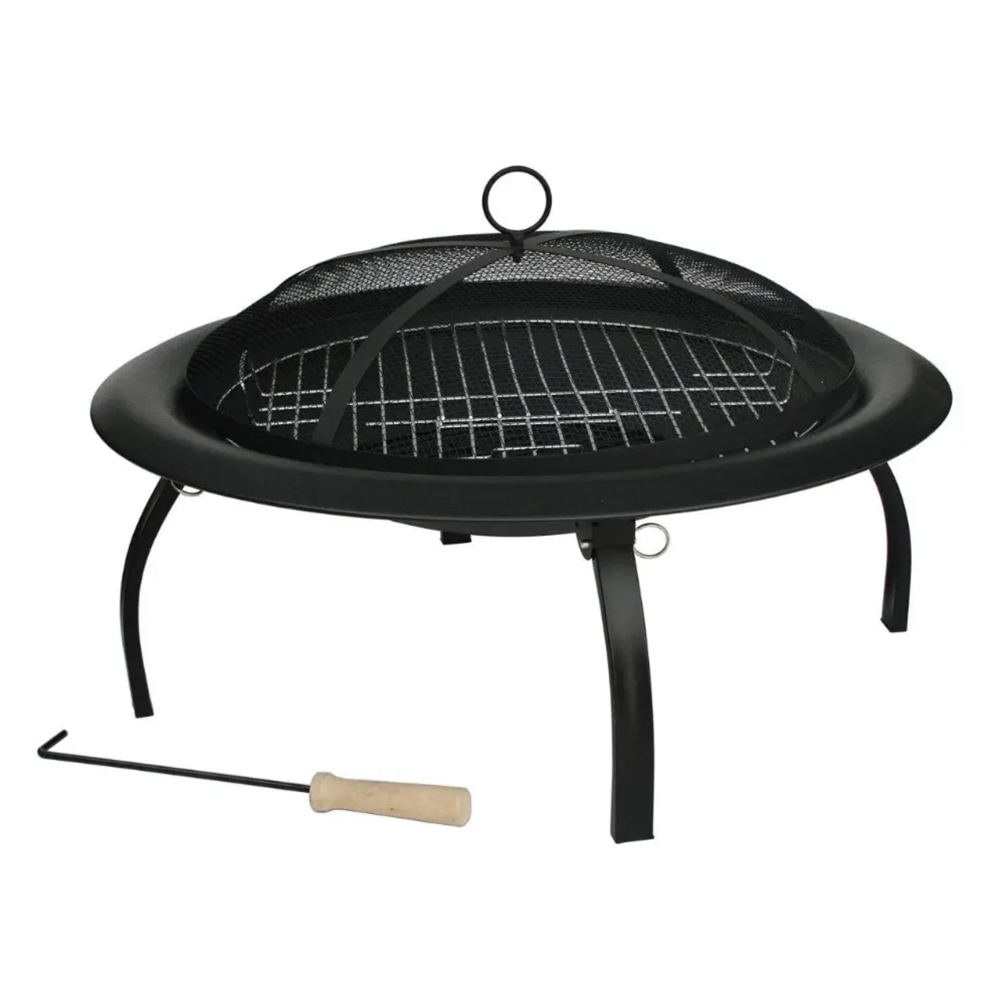 Well Traveled Living 29-Inch Folding Fire Pit | Novaselectes