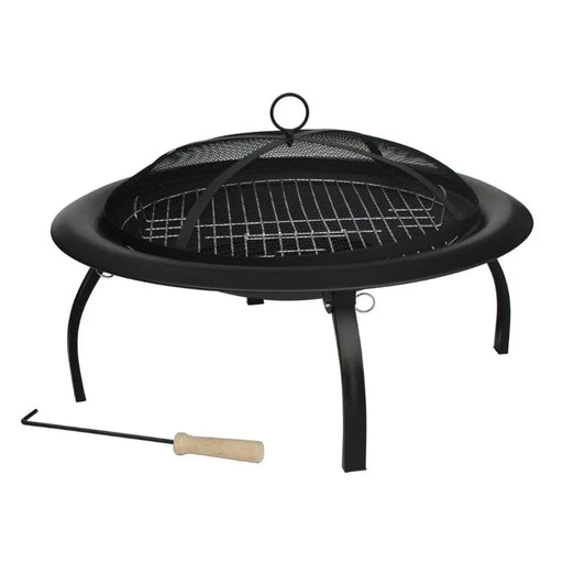 Well Traveled Living 29-Inch Folding Fire Pit | Novaselectes