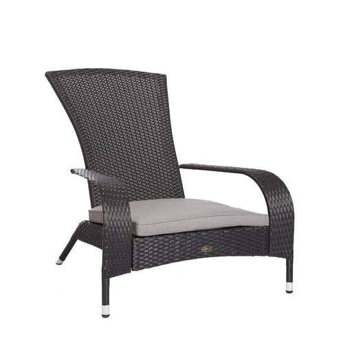 Well Traveled Living Black Coconino Wicker Chair | Novaselectes