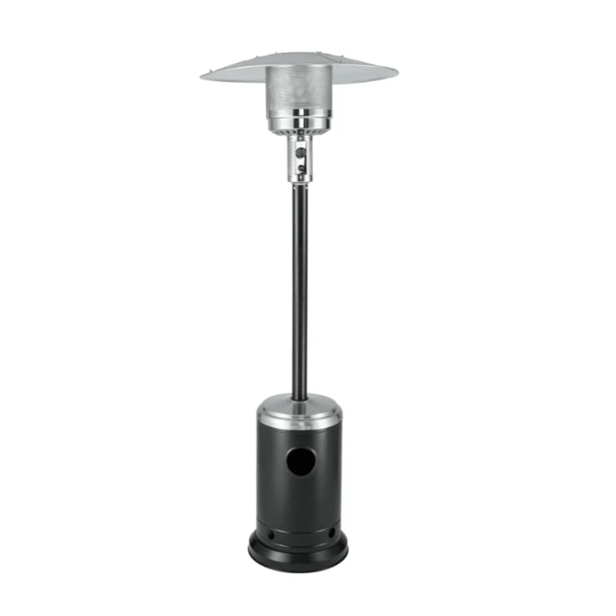 Well Traveled Living Onyx & Stainless Steel Finish Patio Heater | Novaselectes