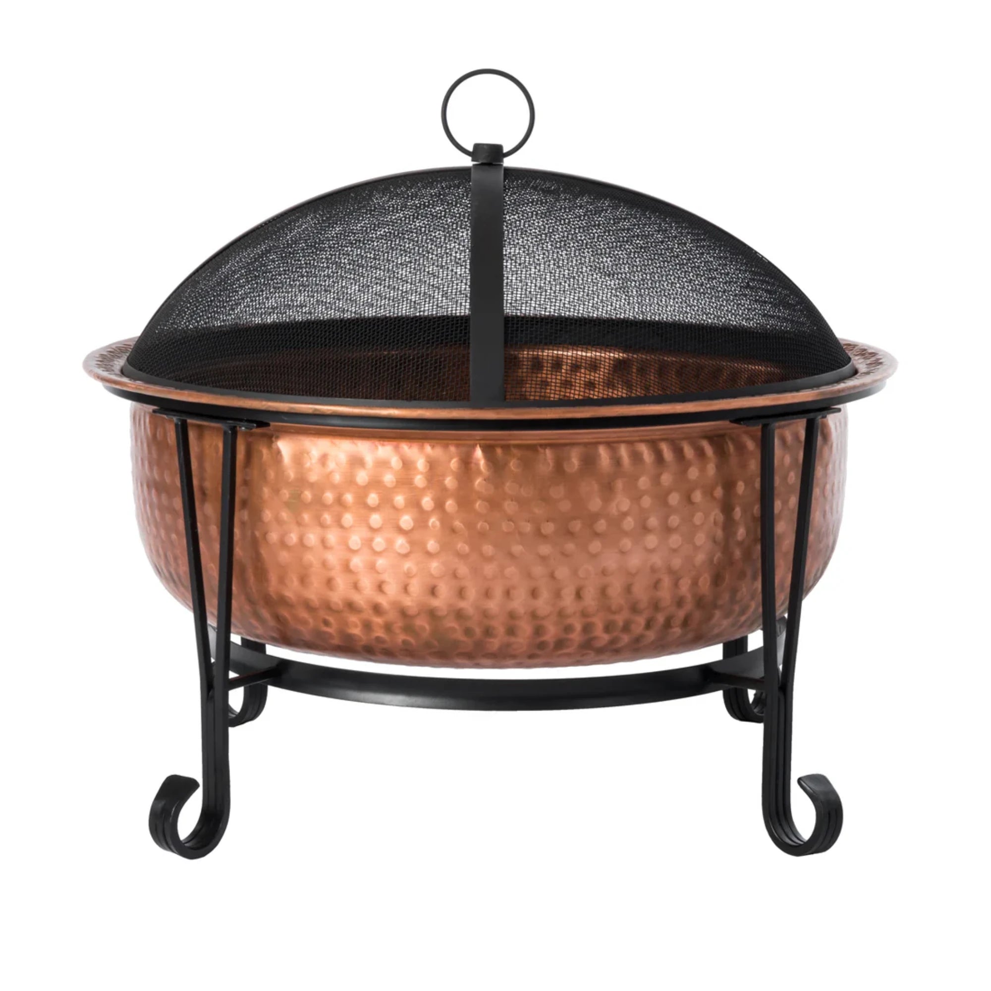 Well Traveled Living Palermo Copper Fire Pit | Novaselectes