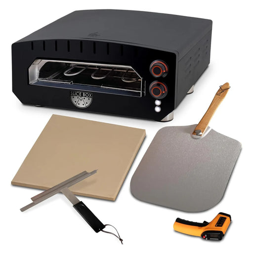 Well Traveled Living Slice Box Outdoor Electric Pizza Oven | Novaselectes