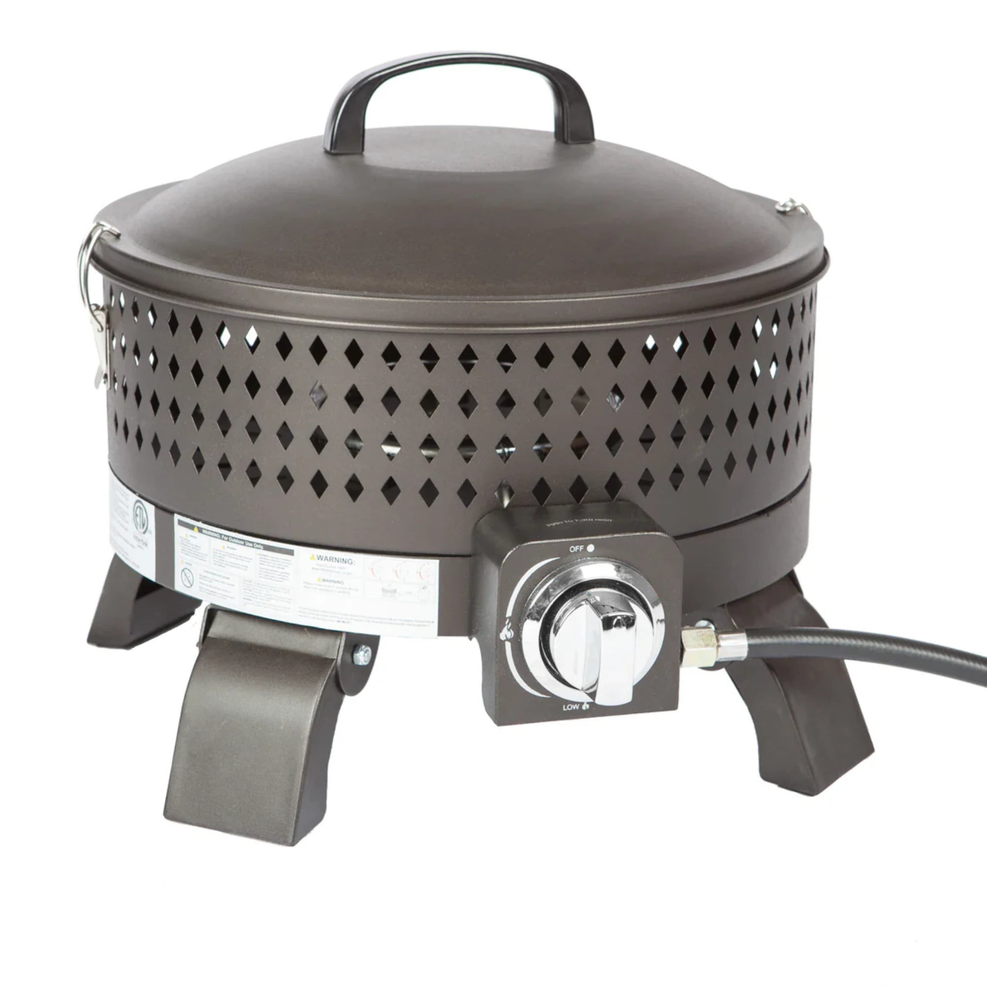 Well Traveled Living Sporty Campfire Portable Gas Fire Pit | Novaselectes