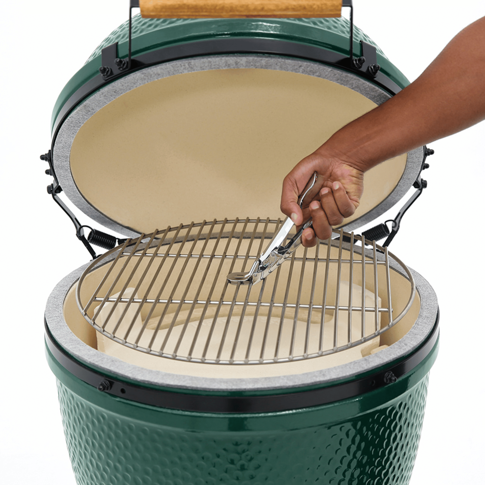 Big Green Egg Large Charcoal Grill in Modular Nest Package