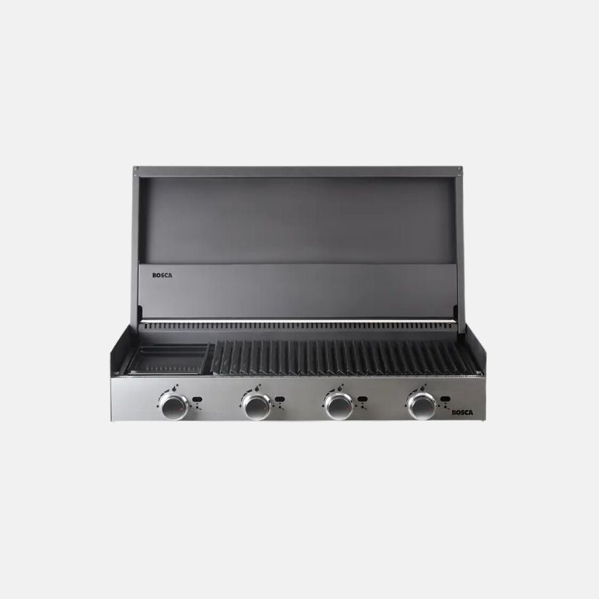 Built in gas grill