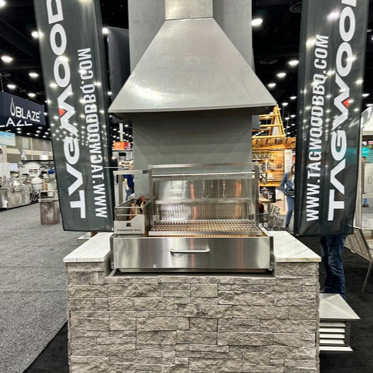 Tagwood BBQ25SS Built-In Argentine Built-in Charcoal Grill | Novaselectes