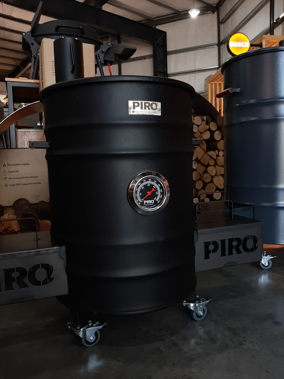 Piro 60 Small Offset Wood Smoker | Novaselectes