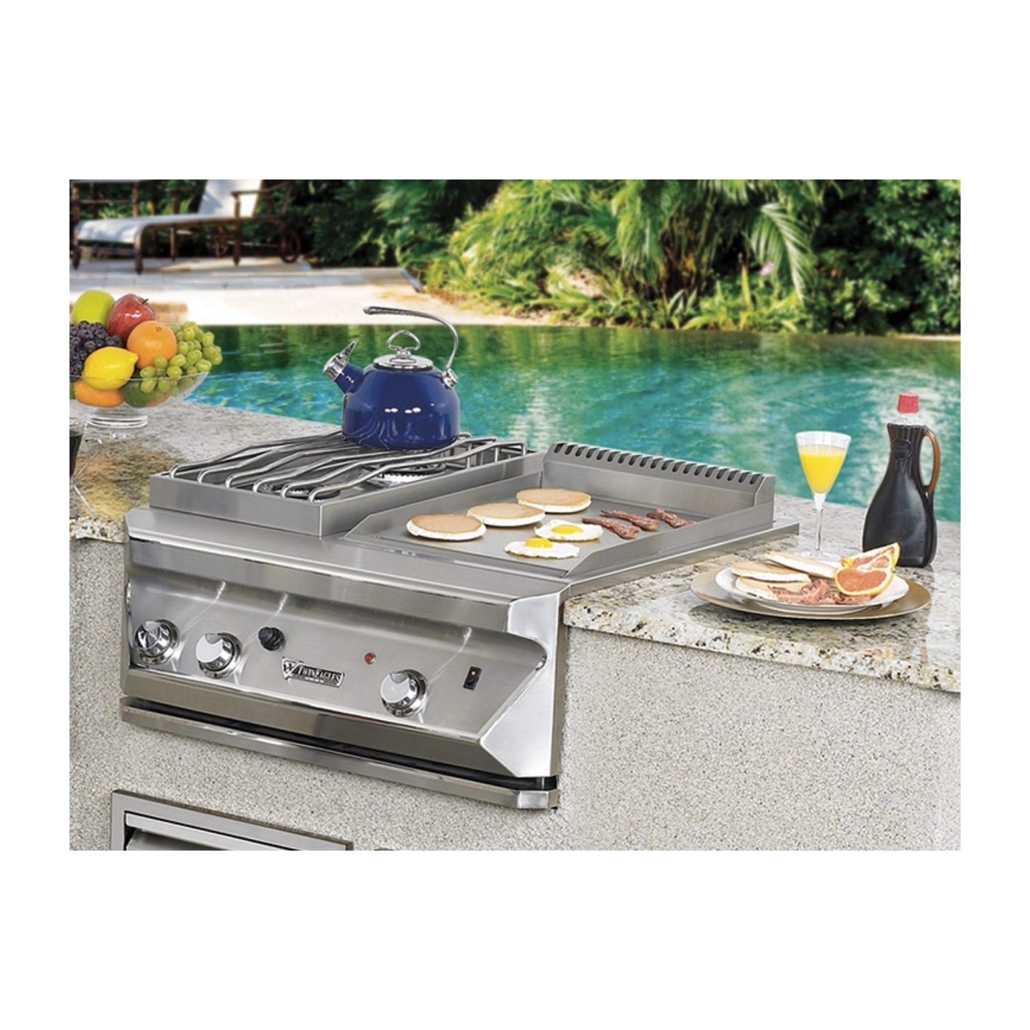 Twin Eagles 30" Breakfast Club Gas Burner W/ Griddle