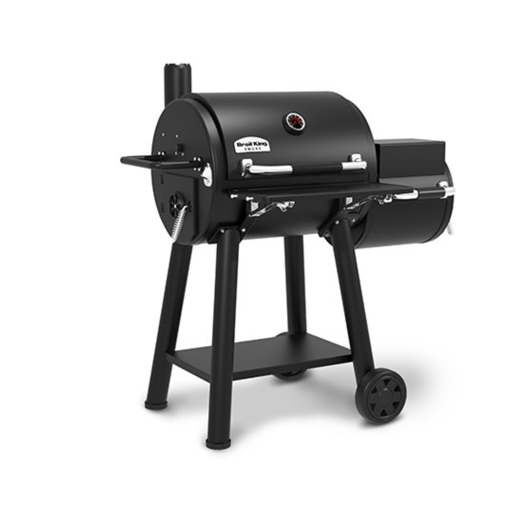 Broil King Regal Offset 400 Freestanding Charcoal Smoker