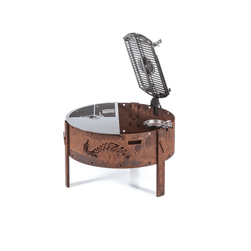 Rollo Open Fire Grill Fuegos TX Novaselectes for BBQ Oxid