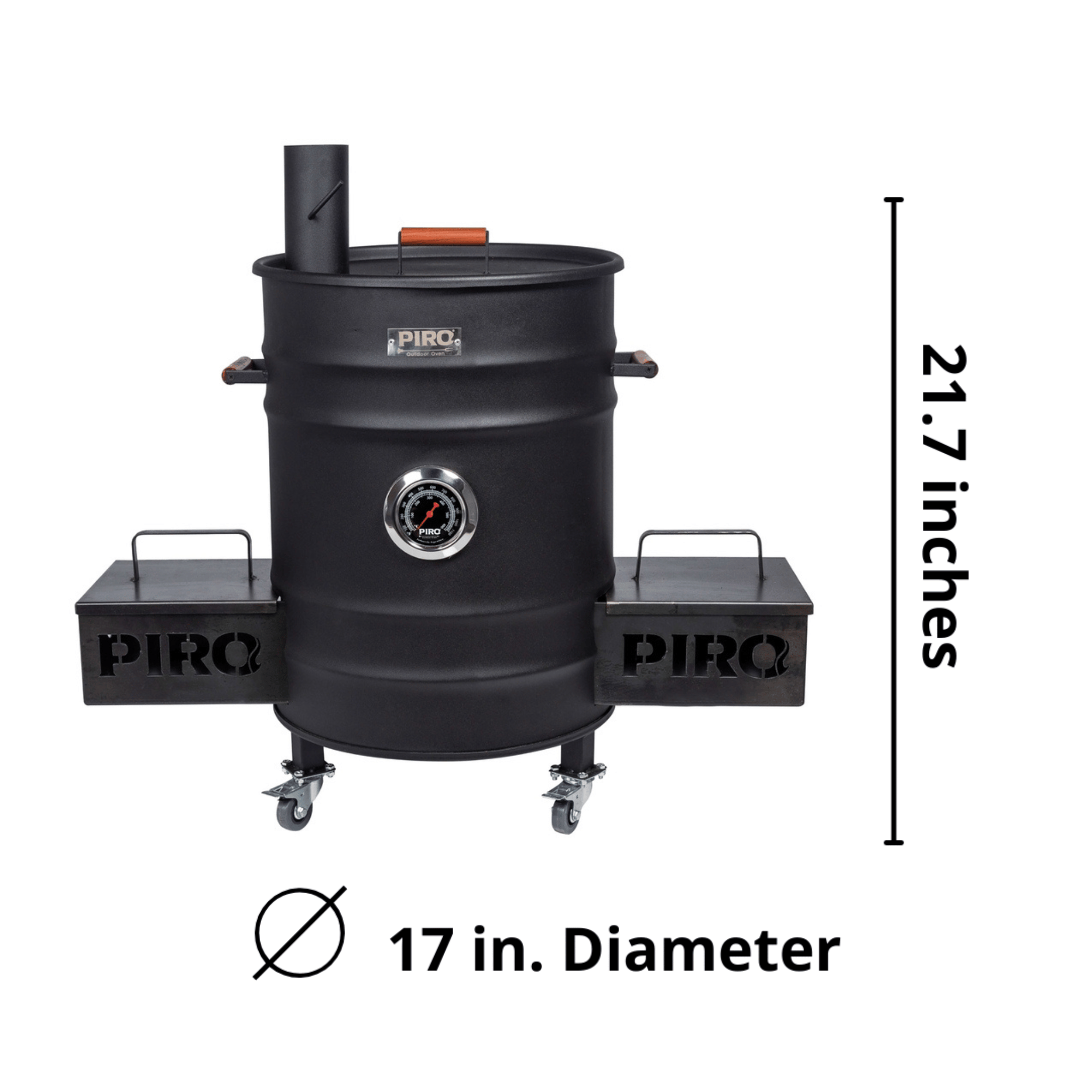 Piro 60 Small Offset Wood Smoker | Novaselectes