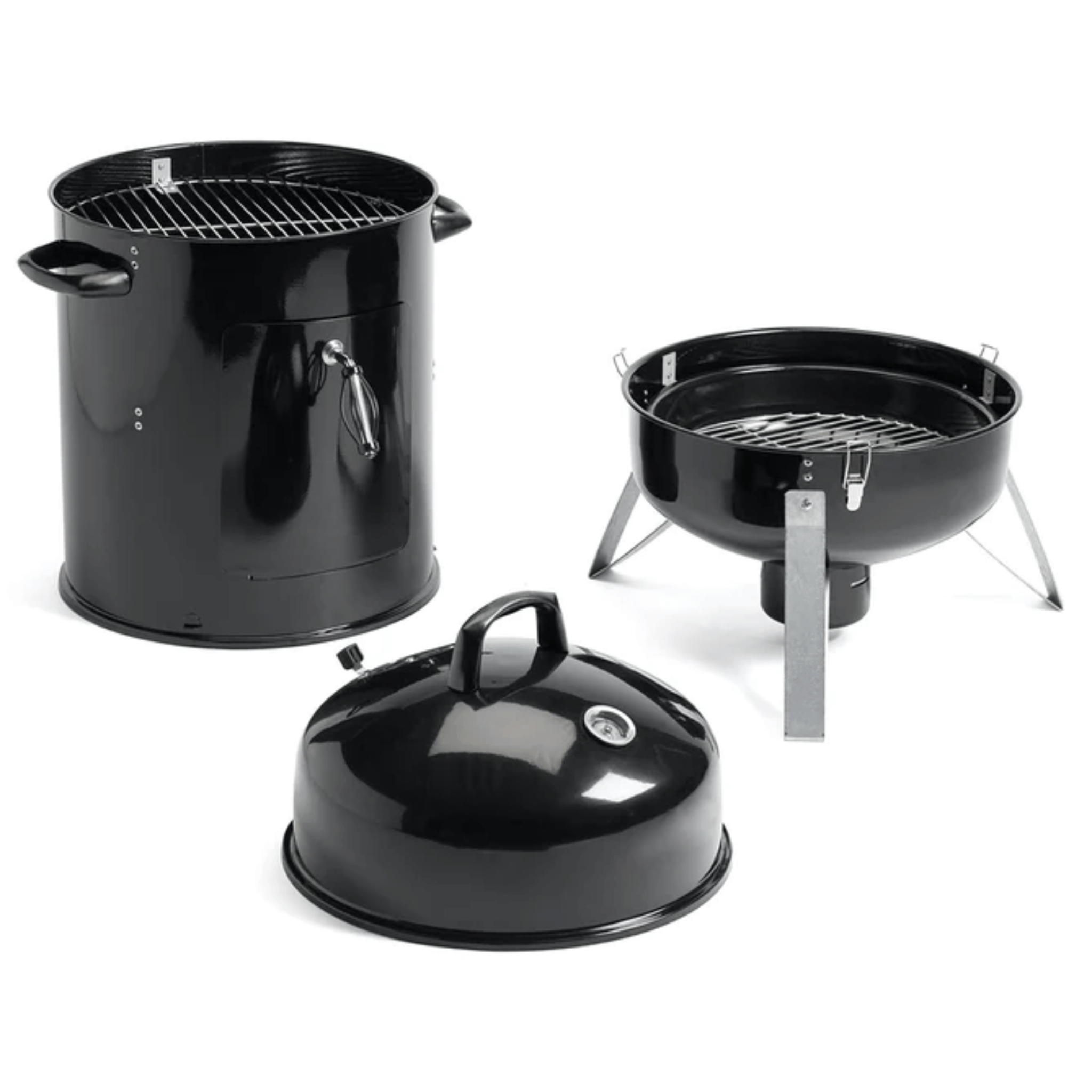 Humos 18-Inch Vertical Charcoal Smoker