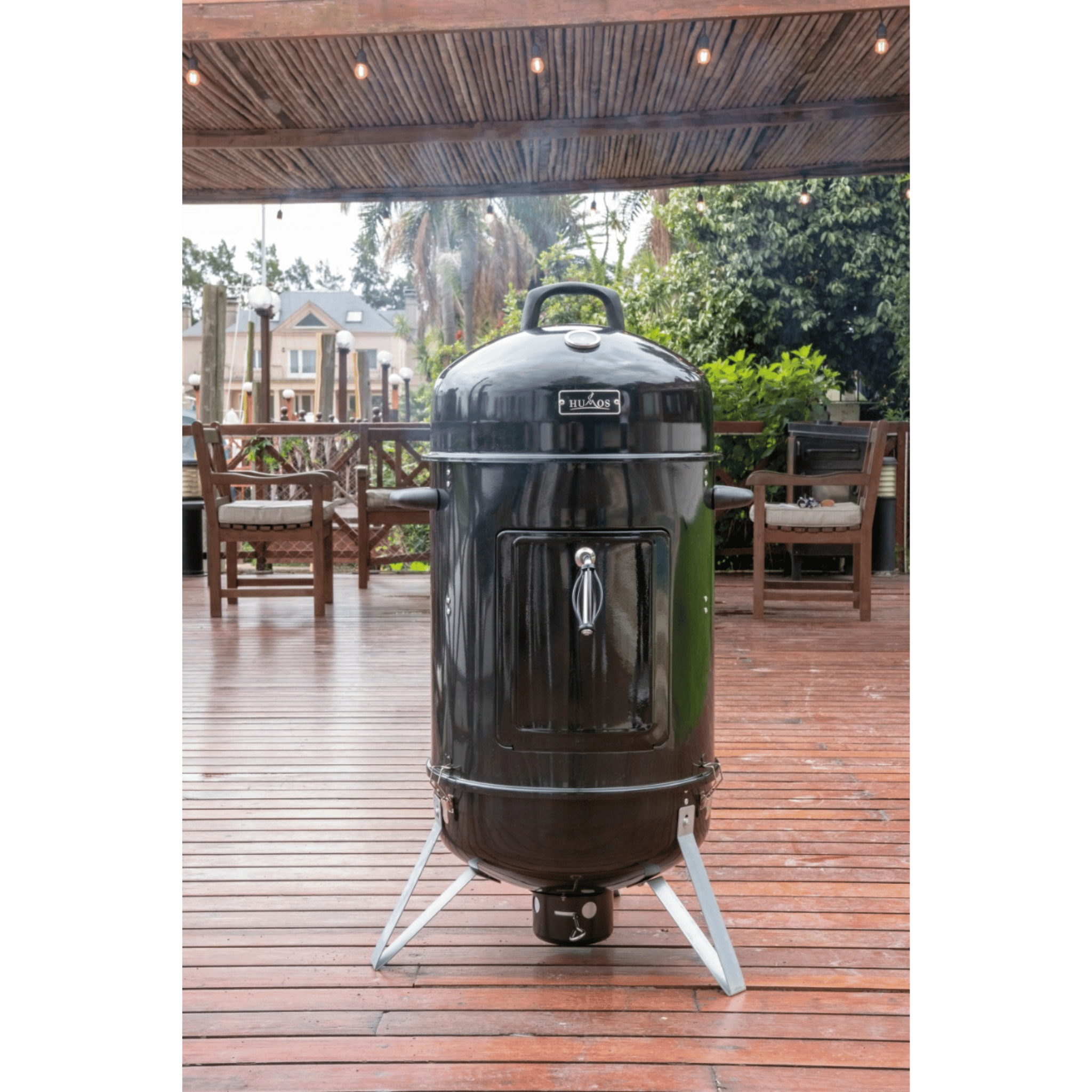 Humos 18-Inch Vertical Charcoal Smoker